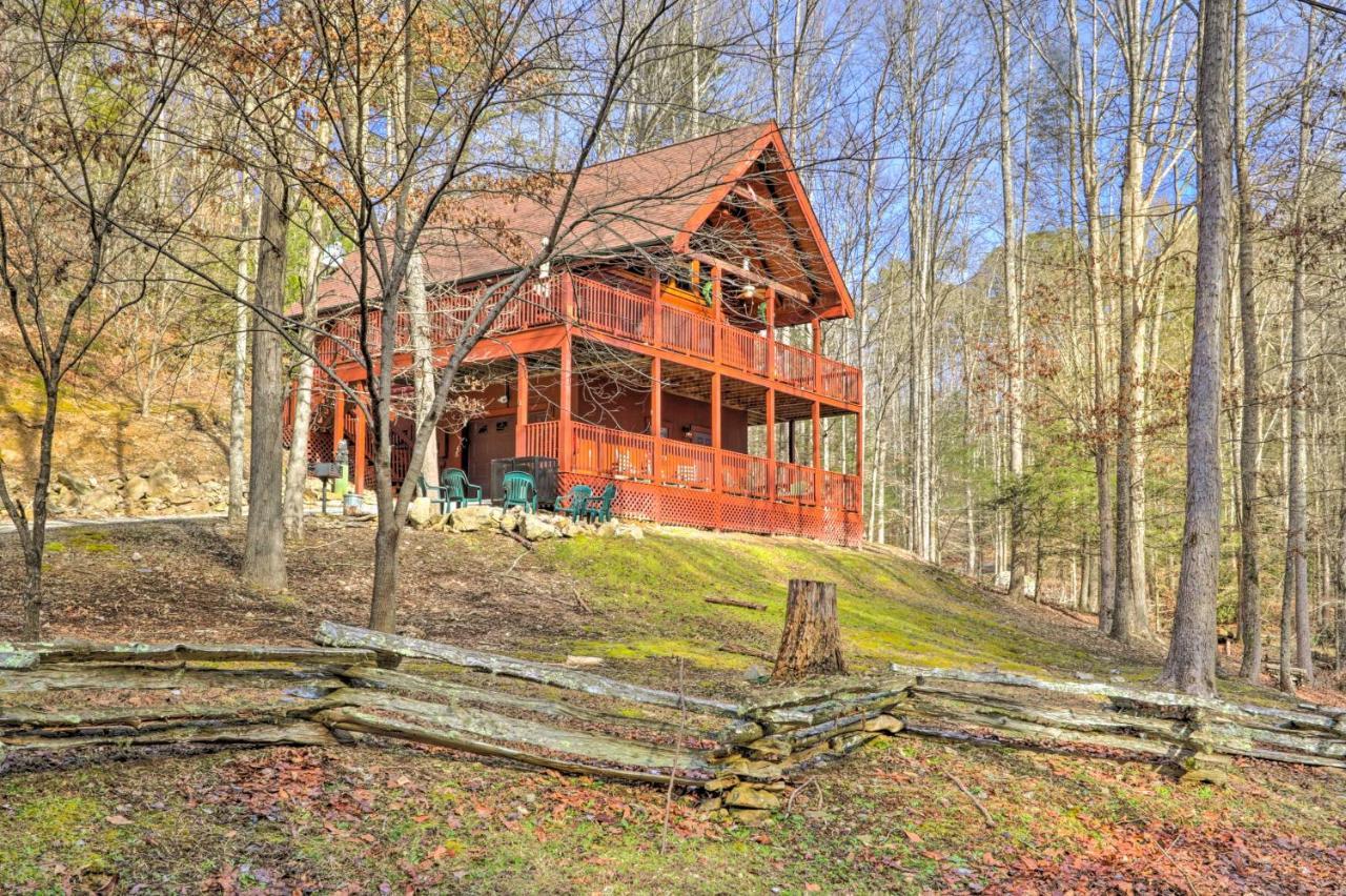 Creekside Sevierville Cabin Game Room And Hot Tub! Exterior foto